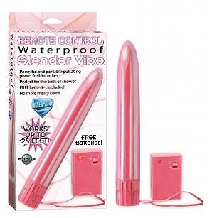 Remote Control Slender Vibe Pink W/p