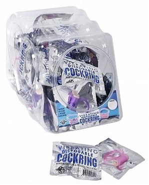 Vibrating Disposable Cockring Bowl