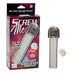 Screw Me - Instant Activation Sleeve Smoke