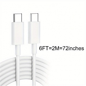 Usb-C To Usb-C Cable - 6 Feet