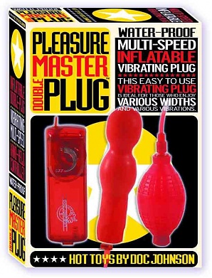 Pleasure Master Double Plug W/p Bx