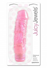 Juicy Jewels Precious Pink Dildo - 8 inches