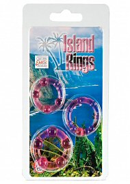 Silicone Island Rings - Pink (135711.5)