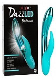 Dazzled Brilliance Led 5 Inch Vibrator - Teal (186845.9)