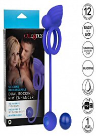 Silicone Rechargeable Dual Rockin' Rim Enhancer (186860.10)