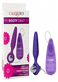 Booty Call Booty Glider Vibrating Butt Plug - Purple (189429.1)