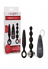 Booty Call Booty Vibro Kit Anal Probes - Black (189432.5)