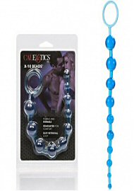 X 10 Beads Graduated Anal Beads 11 Inch Blue (42362.20)