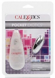 Pocket Exotics Silver Bullet Multispeed 2.1 Inch Silver (44252.1)