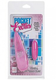 Pocket Exotics Pink Passion Bullet Multispeed 2.1 Inch Pink (72047.5)